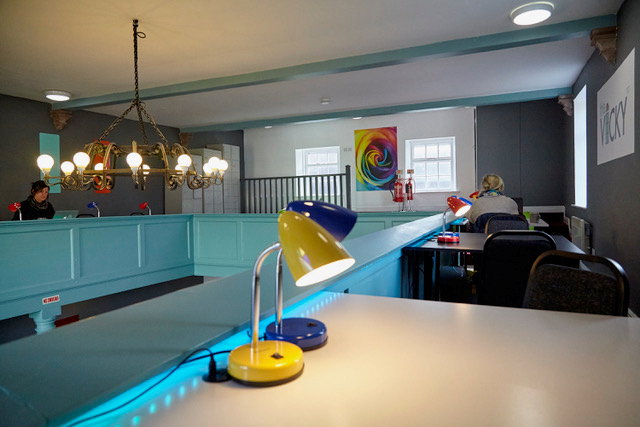 The Vicky coworking space interior — open-plan desks and collaborative workspace